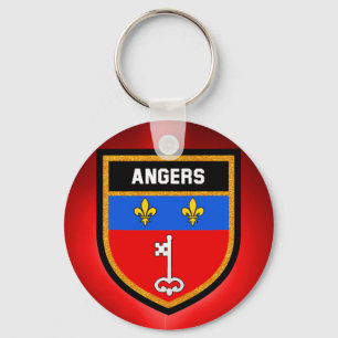 Angers Flag Key Ring