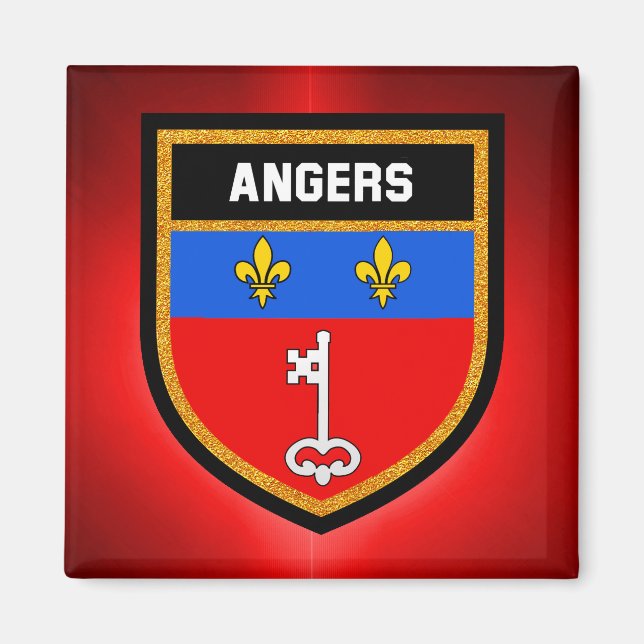 Angers Flag Magnet (Front)