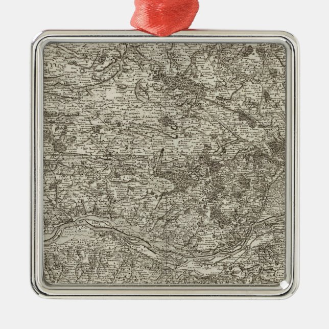 Angers Metal Tree Decoration (Front)