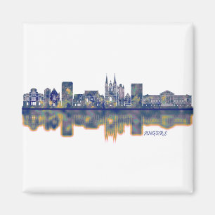 Angers Skyline Magnet