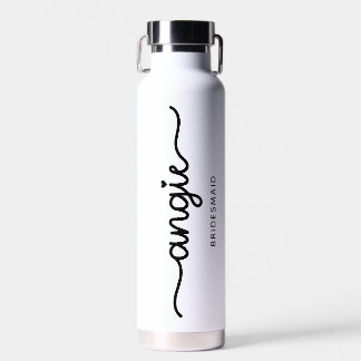 Angie Cute Heart I Bridesmaid Water Bottle
