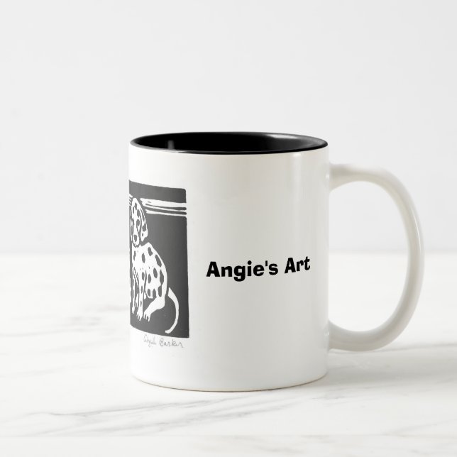 Angie's Art "Seeing Spots" Mug (Right)