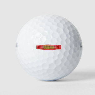 Angioplasty with stent placement golf balls