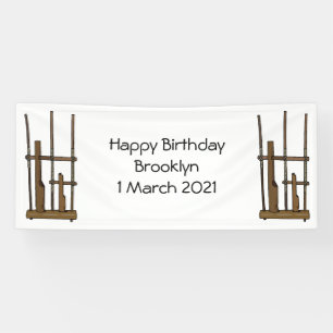 Angklung cartoon illustration banner