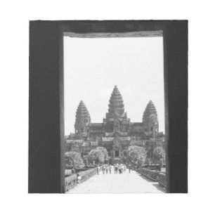 Angkor Cambodia, Angkor Wat Doorway View 2 Notepad