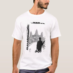 Angkor Cambodia, Doorway & Person Angkor Wat T-Shirt