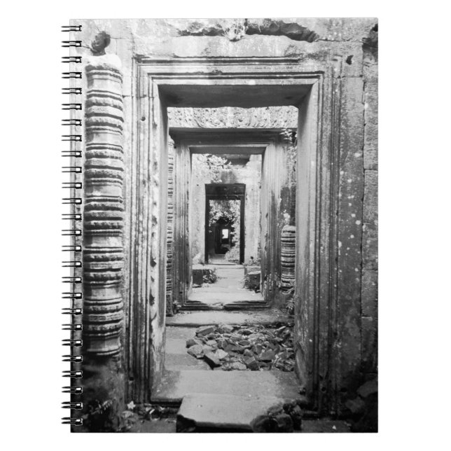 Angkor Cambodia, Doorways Preah Khan Notebook (Front)