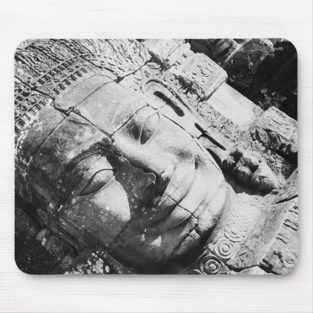 Angkor Cambodia, Head The Bayon Mouse Mat (Front)