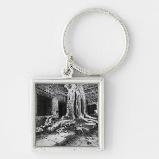 Angkor Cambodia, Ta Prohm Tree Key Ring (Front)