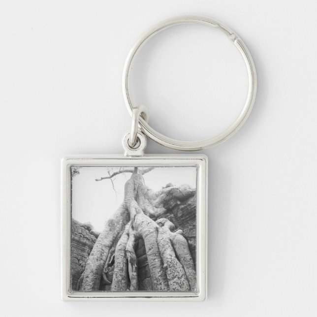 Angkor Cambodia, Tree Ta Prohm Key Ring (Front)