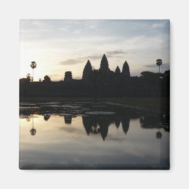 angkor sun reflection magnet (Front)