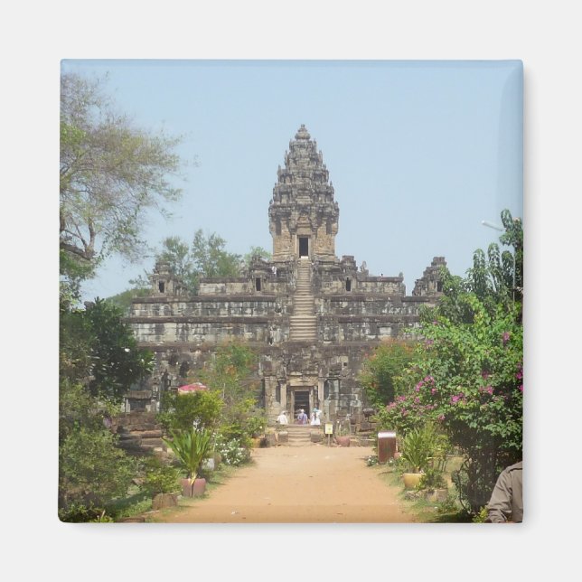 angkor temple magnet (Front)