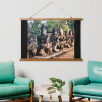Angkor Thom God Statues 