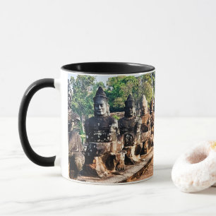 Angkor Thom God Statues  Mug