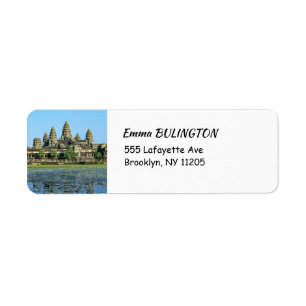 Angkor Wat and reflection in the lake - Cambodia
