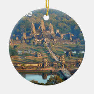 -Angkor-WAT-Angie. Ceramic Tree Decoration