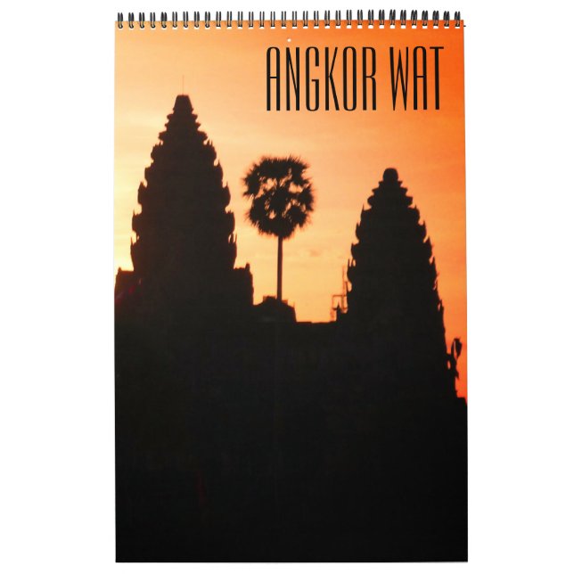 angkor wat cambodia calendar (Cover)