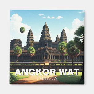 Angkor Wat Cambodia Magnet