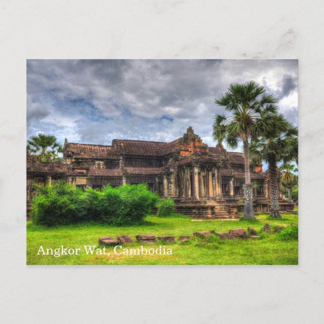 Angkor Wat Cambodia Postcard (Front)