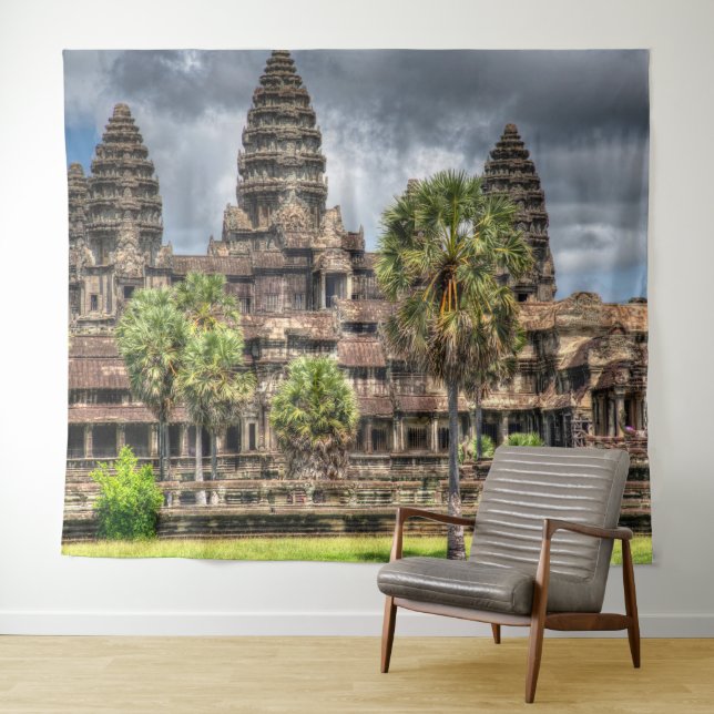 Angkor Wat Cambodia Tapestry (In Situ (Horizontal))