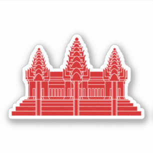 Angkor Wat Cambodian / Khmer Flag