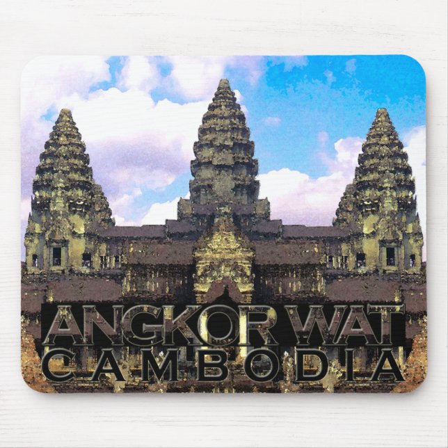 Angkor Wat Mouse Mat (Front)