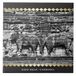 Angkor Wat Temple Cambodia Ceramic Tile