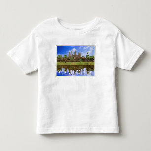 Angkor Wat Temple   Kampuchea, Cambodia Toddler T-Shirt