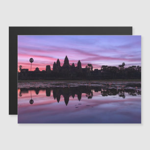 Angkor Wat Twilight Magnetic Card
