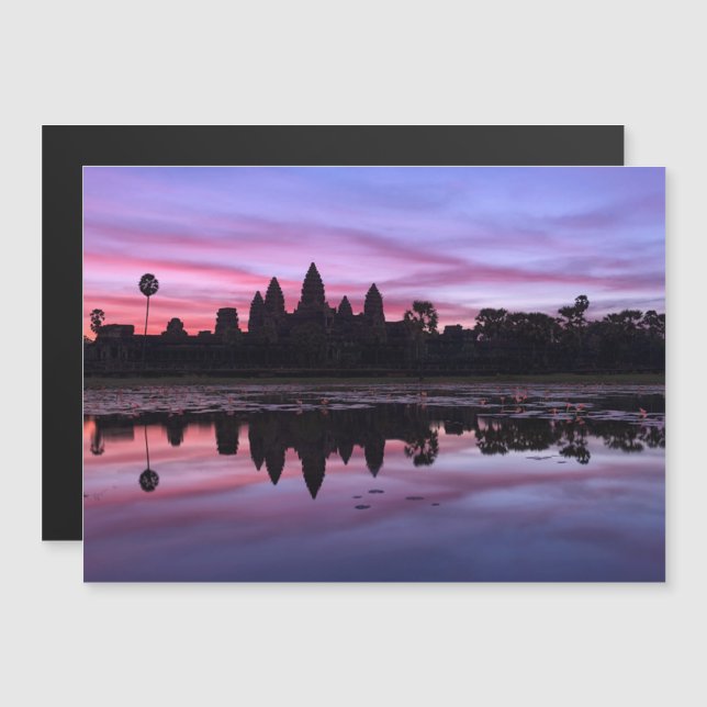 Angkor Wat Twilight Magnetic Card (Front/Back)