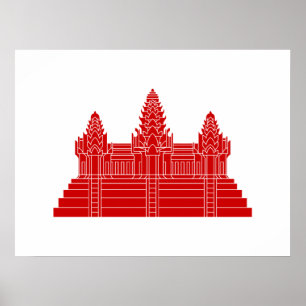 Angkor Wat Ver.2.0. Khmer Temple Poster