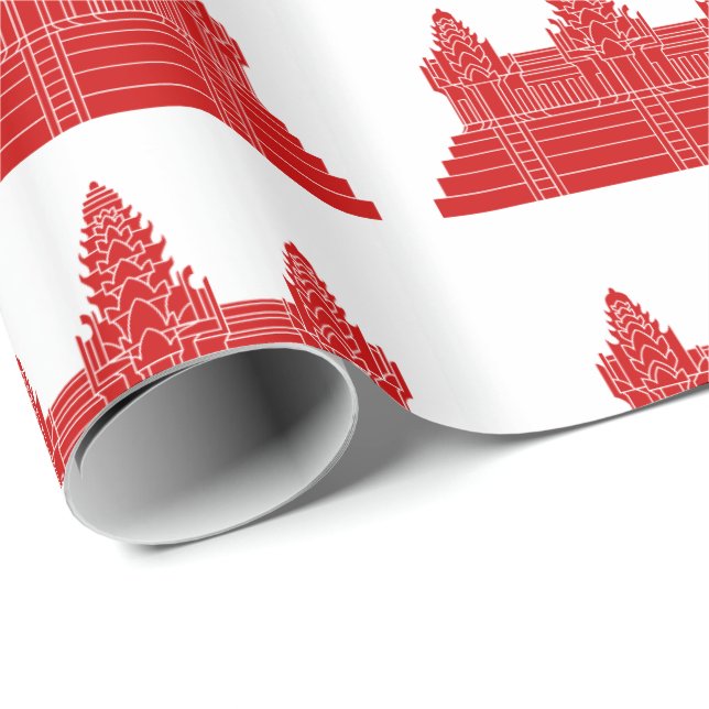Angkor Wat Ver.2.0. Khmer Temple Wrapping Paper (Roll Corner)