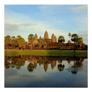 Angkor Watt, Cambodia Poster