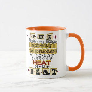 Angle Of One's Dangle Scientific Doodle Diagram - Mug