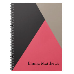 Angle on Colour Modern Professional Personalised Notebook