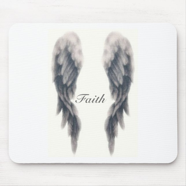 Angle Wings Mouse Mat (Front)