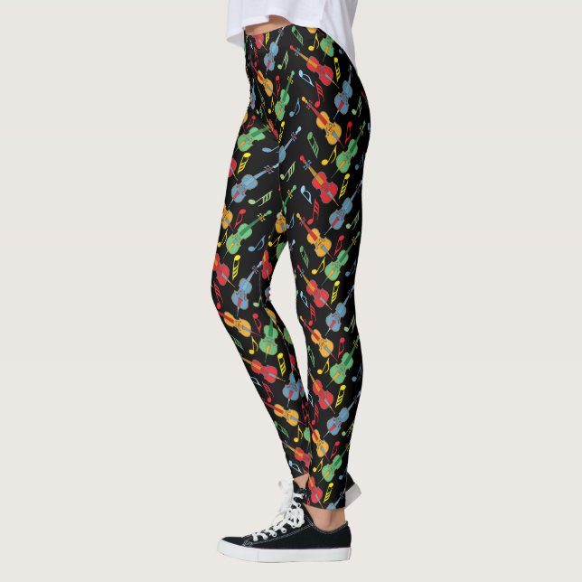 Angled Cellos Leggings (Left)