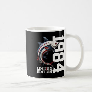 Angler Birthday Fishing Limited Edition 1984  Coffee Mug