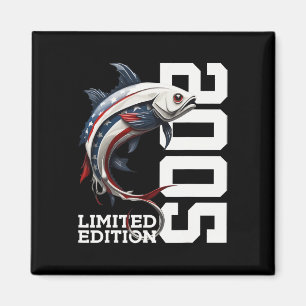Angler Birthday Fishing Limited Edition 2005 Magnet