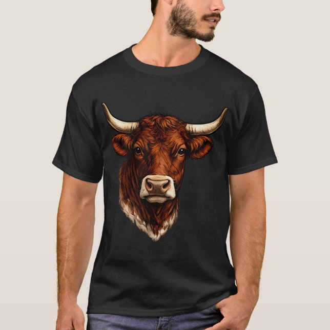 Angler cattle T-Shirt (Front)