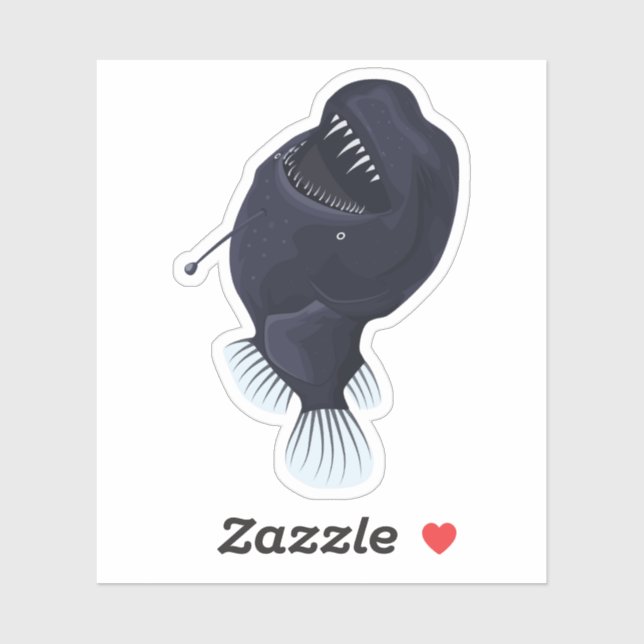 Angler Fish Coming to Surface (Sheet)