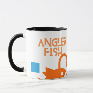 Angler Fish Design Mug - Quirky Ocean Animal Gift