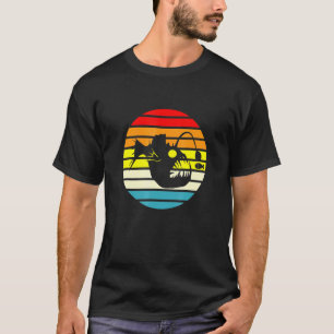 Angler Fish Eating Bait -- Retro Vintage Deep Sea T-Shirt