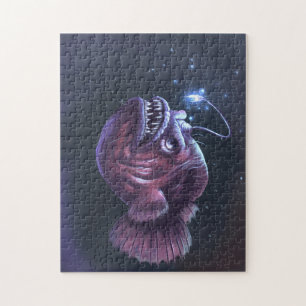 Angler fish jigsaw puzzle