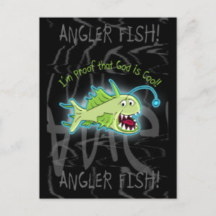 Angler Fish Postcard