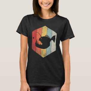 Angler Fish Retro Fisherman Vintage Anglerfish T-Shirt