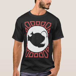 Angler Fish Vintage Retro Style Animal 1 T-Shirt
