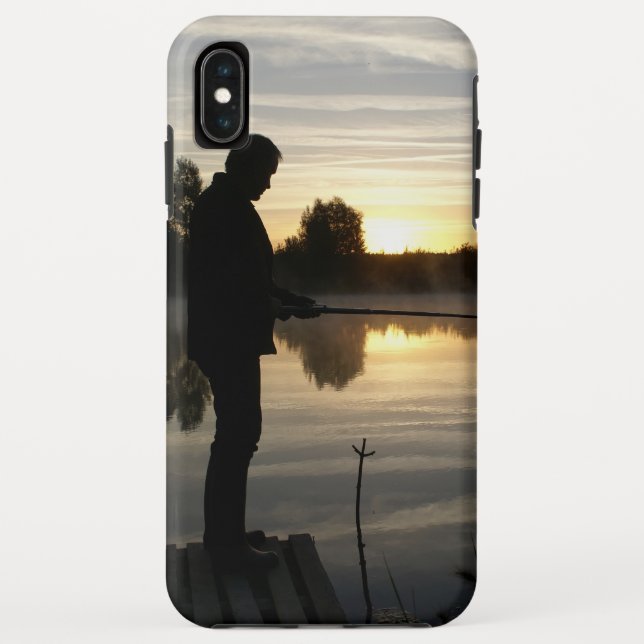 Angler morning Case-Mate iPhone case (Back)