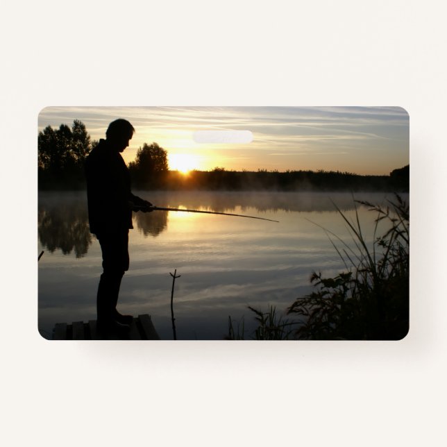 Angler morning ID badge (Back)