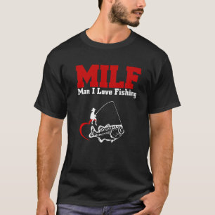 Angler Outfit For Fishing And Fishing Fish Fisherm T-Shirt